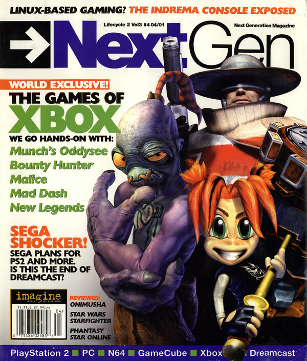 NextGen Issue 76 (April 2001) cover